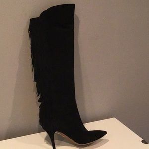 Aquazzura Fringe Boot size 39.5